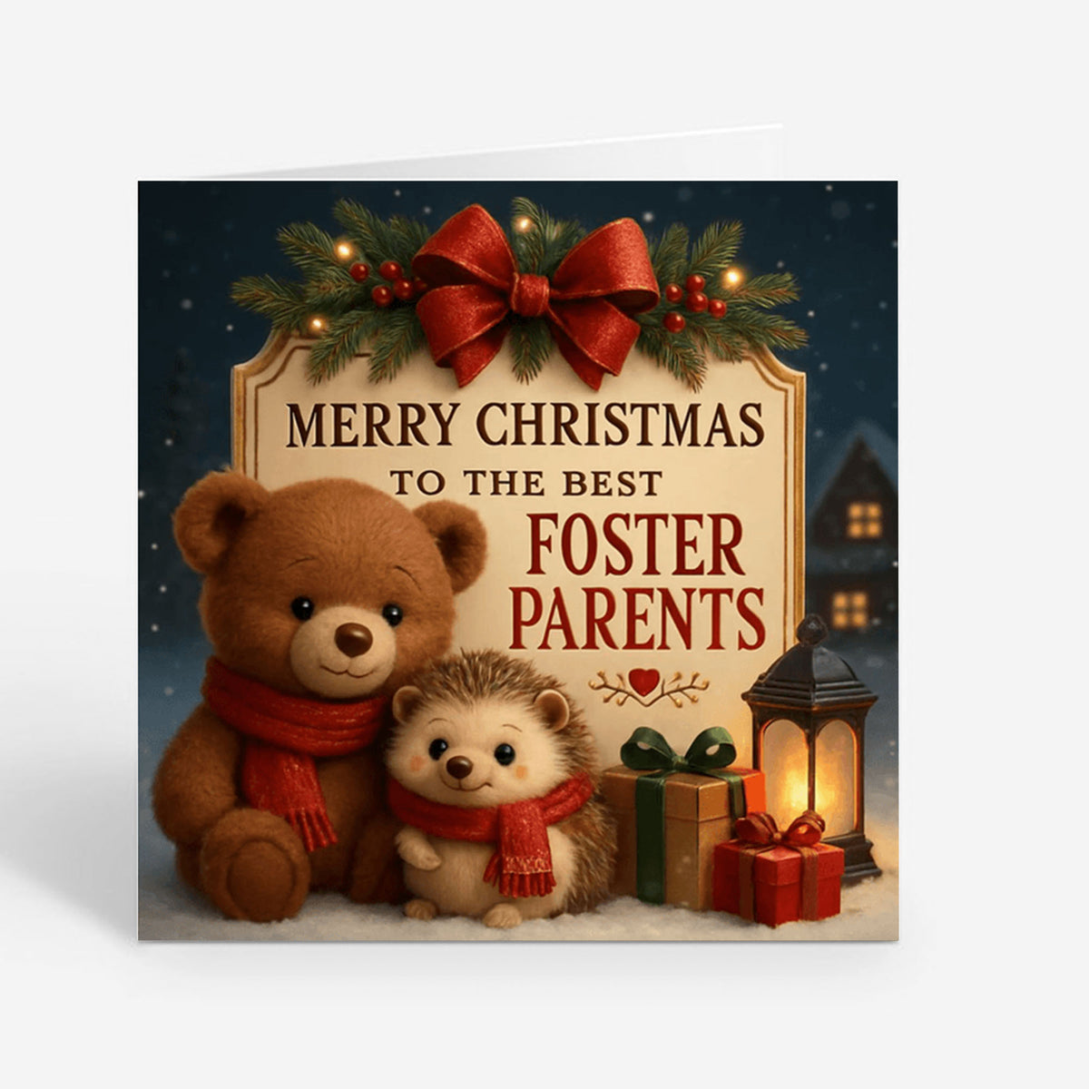 PP-GRE-6x6-ENVELOPE - Square Greetings Cards Mockup