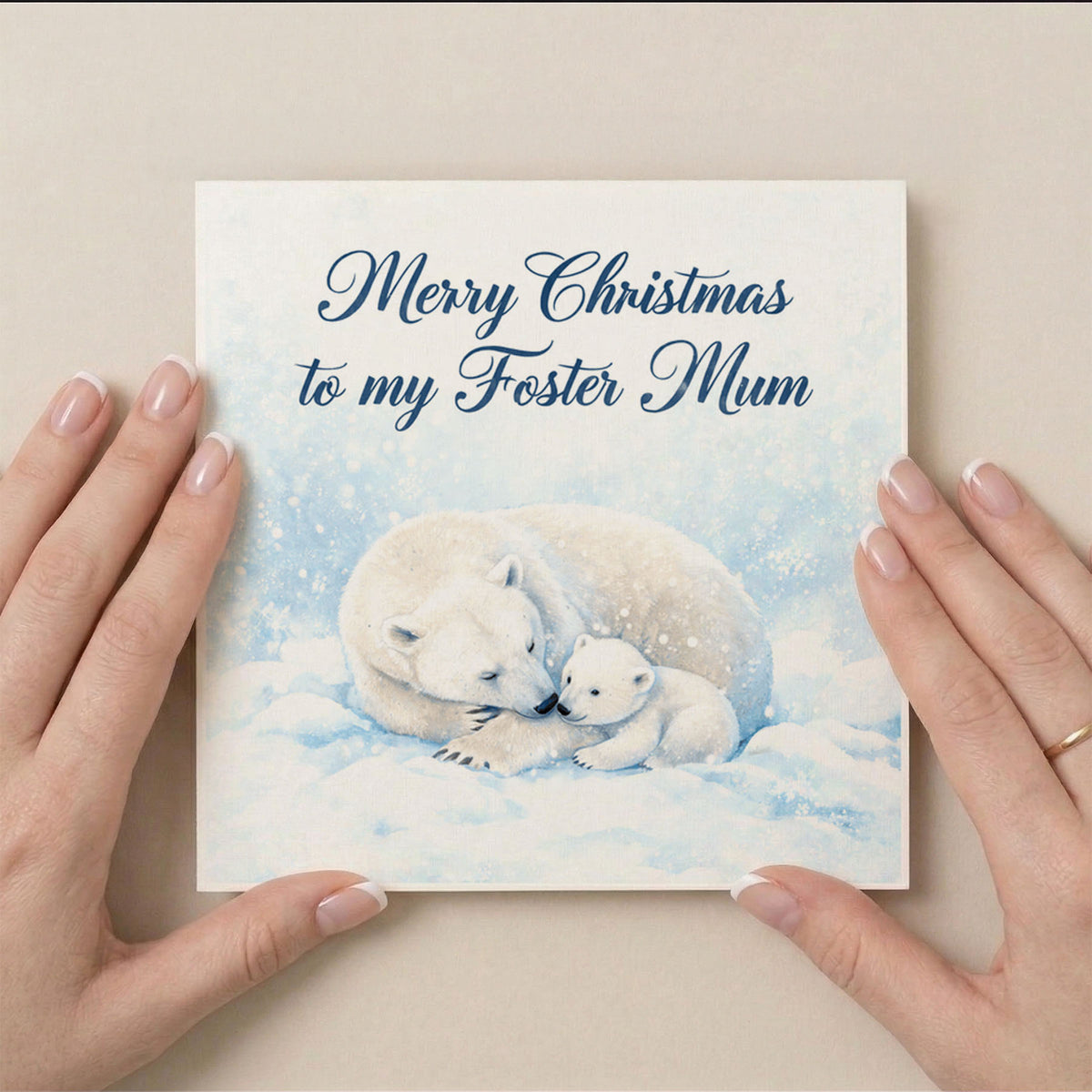 PP-GRE-6x6-ENVELOPE - Square Greetings Cards Mockup